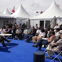 Hussein Fahmi in the First Session of the Egyptian Pavilion at Cannes: Preserving Cinematic Heritage is an Ongoing Responsibility to Connect Generations with Our Artistic History