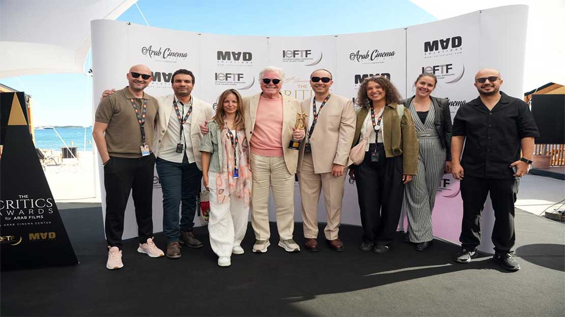 Hussein Fahmi Receives Arab Cinema Personality of the Year Award at Cannes