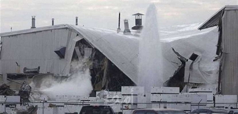 انفجار خط نتروجين بمصنع لشركة تيكسترون للطيران الأمريكية
