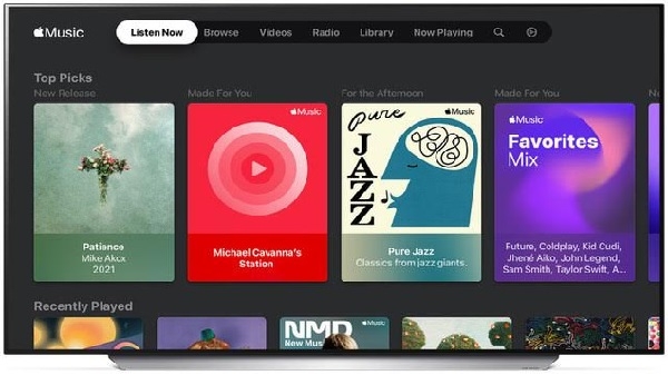 جهاز التلفزيون الذكي من " آل - جي " يقدّم الآن موسيقى من " Apple" للمزيد من خيارات الترفيه
