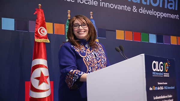 أول امرأة من أصول عربية وافريقية على رأس المنظمة الدولية UCLG-CIB