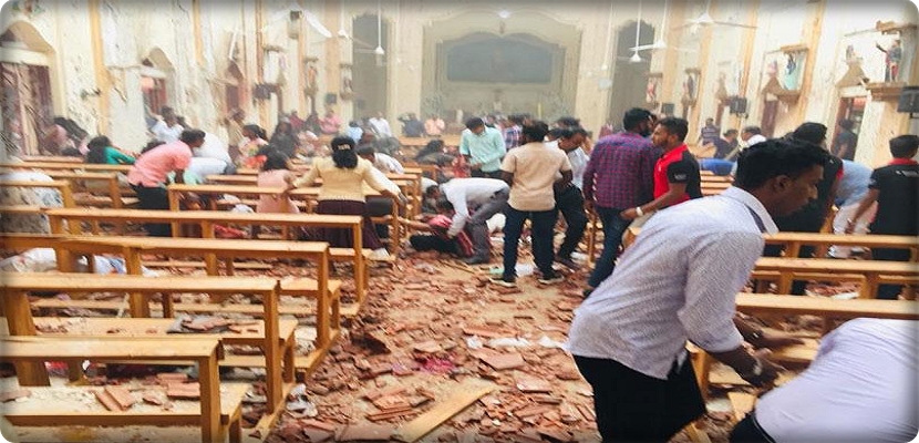 سريلانكا، مجزرة إرهابية في عيد الفصح ومقتل حوالي ١٥٦ شخصا