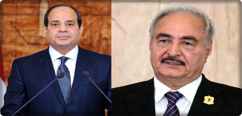 القاهرة: لقاء بين السيسي وحفتر لبحث التطورات في الأراضي الليبية